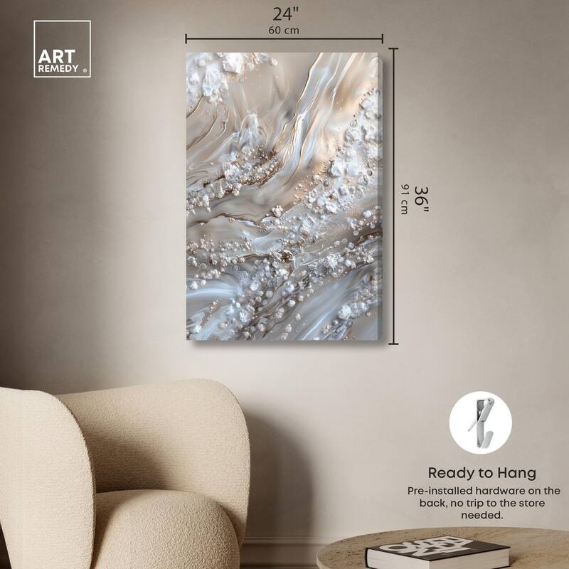 Effervescent Earth II Canvas by Art Remedy, Gallery Wrapped