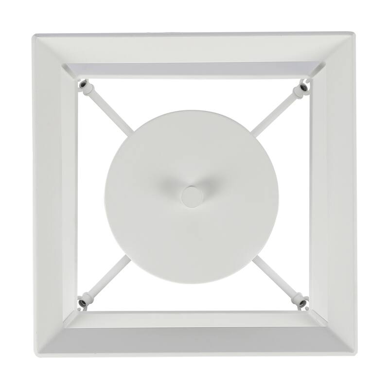 Golden Lighting Smyth 3-light 17"H Semi-Flush Mount in Natural White and Clear Glass - Natural White - 3-Light Semi-flush