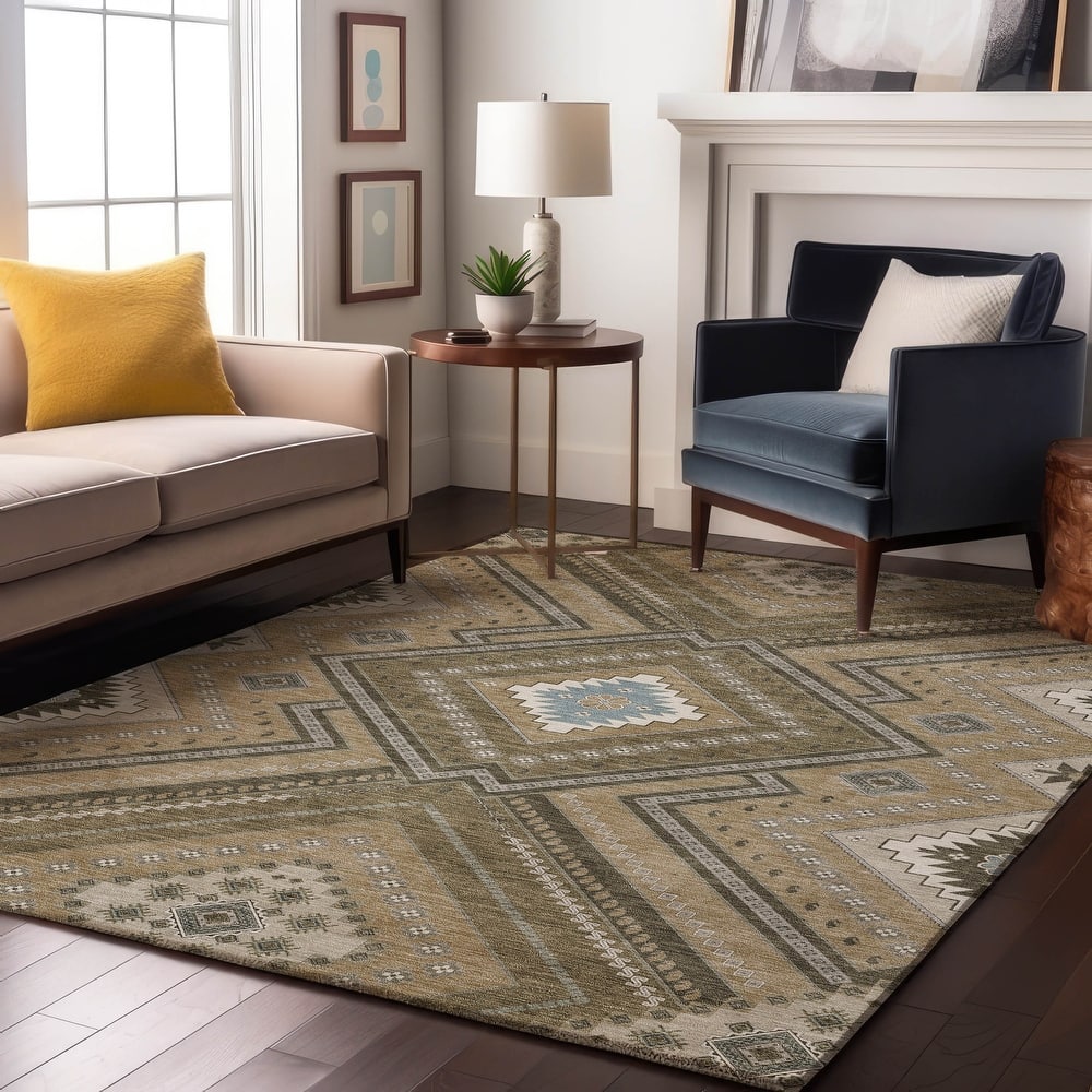 Premium Washable Super Soft Boho Global Mayfield Rug