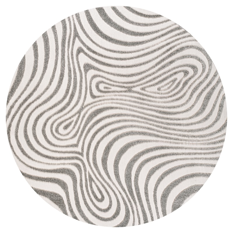 JONATHAN Y Nordby Abstract Groovy Striped Area Rug