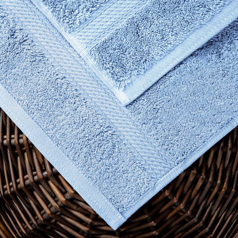 Superior Egyptian Cotton Pile Heavyweight Bath Towel Set of 2