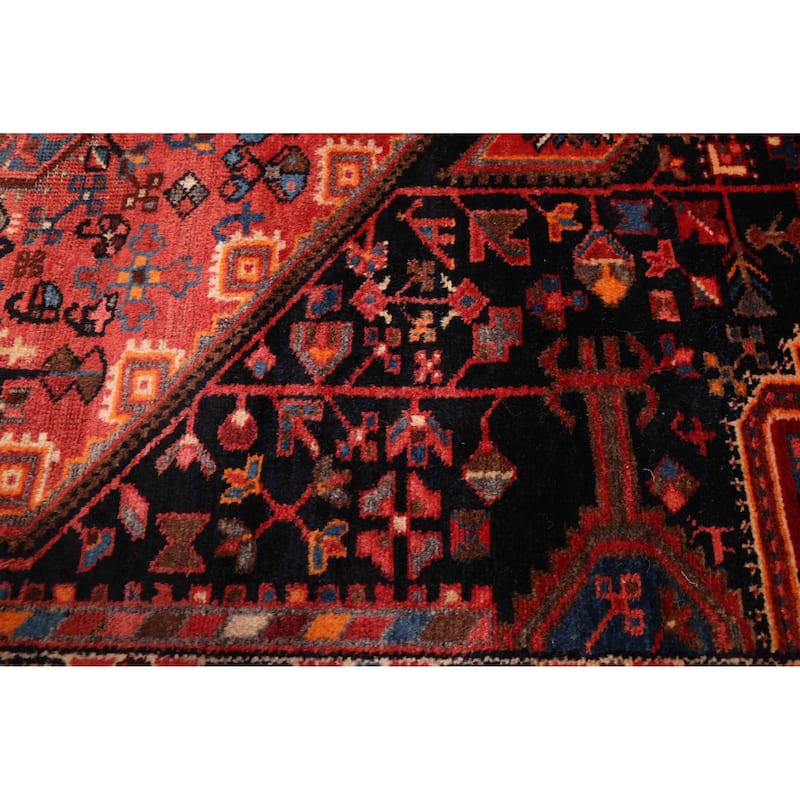 ECARPETGALLERY Hand-knotted Anatolian Dark Navy Wool Rug - 4'4 x 7'2