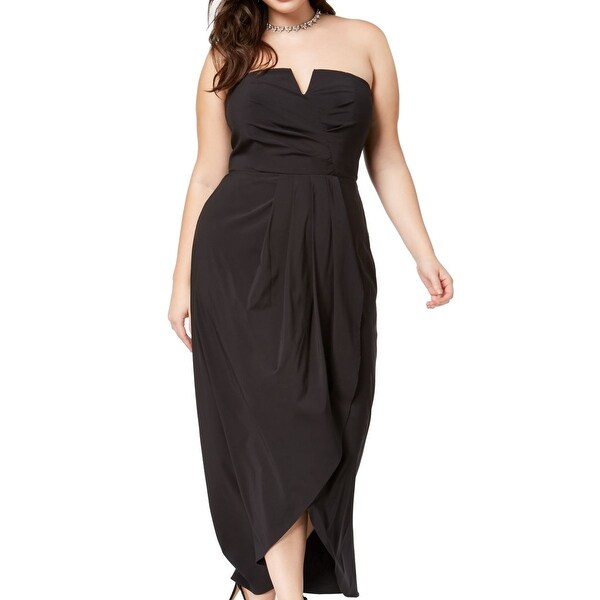 black maxi dress size 20