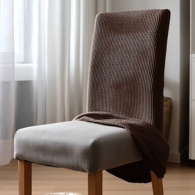 Deconovo Spill Proof Stretch Dining Chair Slipcovers Set of 4