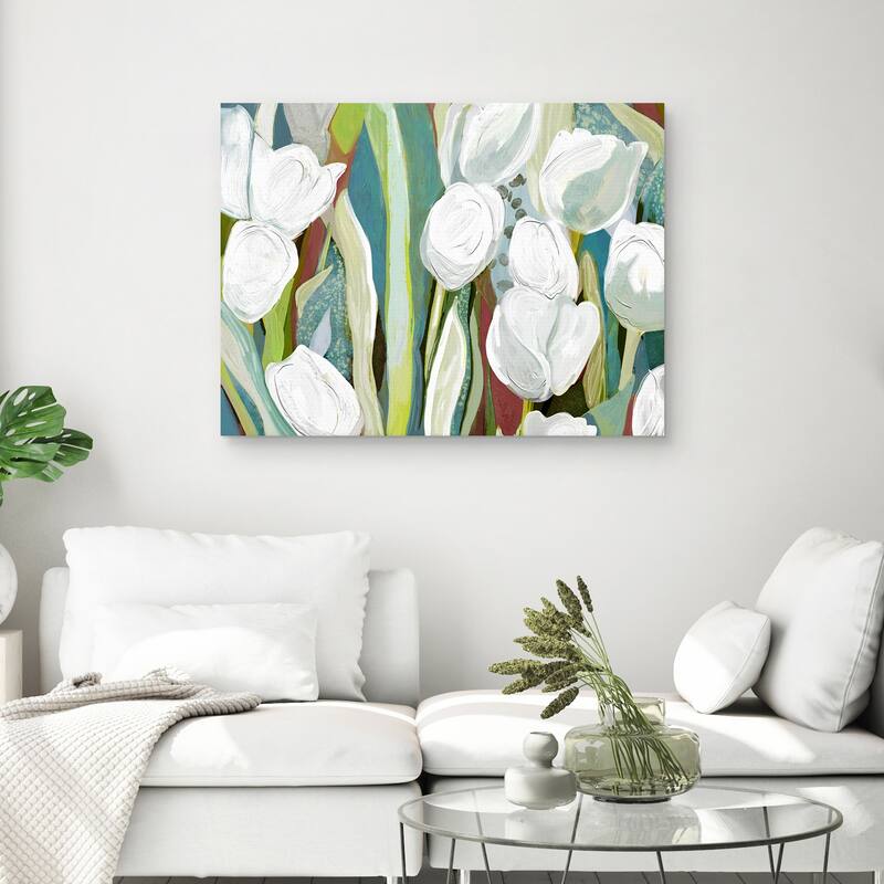 Organic Garden by Studio Arts Canvas Art Print