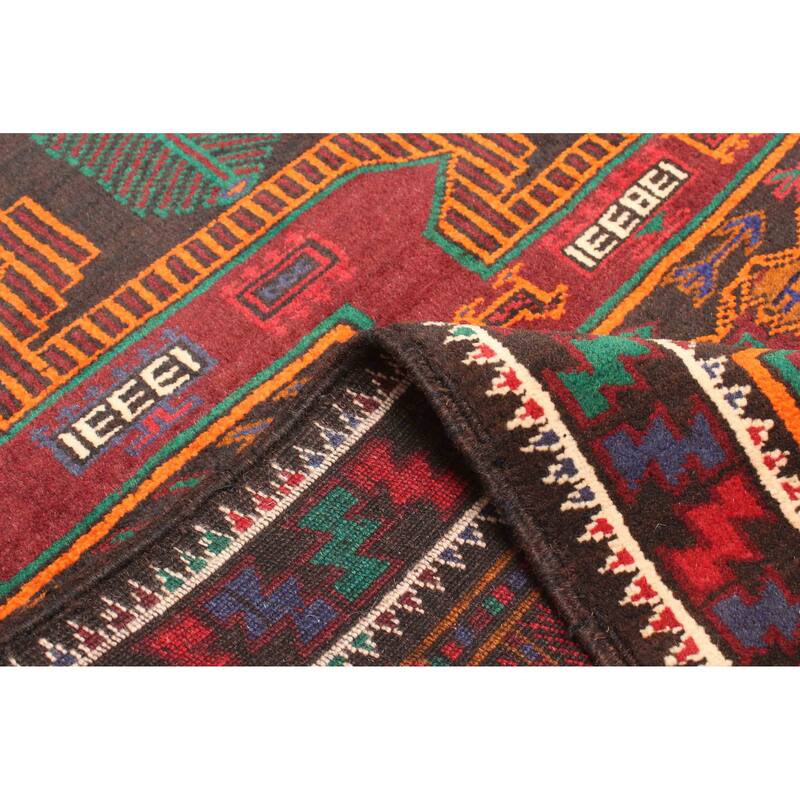 ECARPETGALLERY Hand-knotted Teimani Dark Grey Wool Rug - 2'6 x 3'11