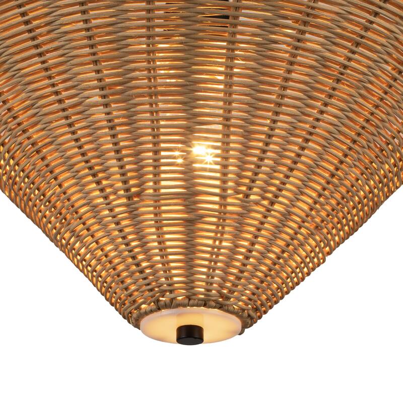 Alora Lighting SF497016 Bridgette 16" Wide Semi-Flush Ceiling Fixture