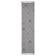 preview thumbnail 9 of 12, LOOM & LUXE Collection 2X8 Trellis Indoor/Outdoor Area Rug - 96" D x 26" W x 0.28" H White