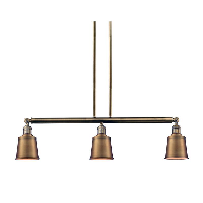 Innovations Lighting Addison 3 Light 38" Wide Linear Chandelier