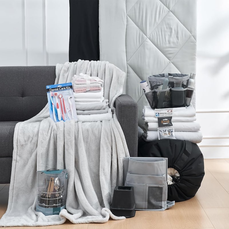 Totally Complete - 44-Piece College Dorm Twin XL Essentials Set