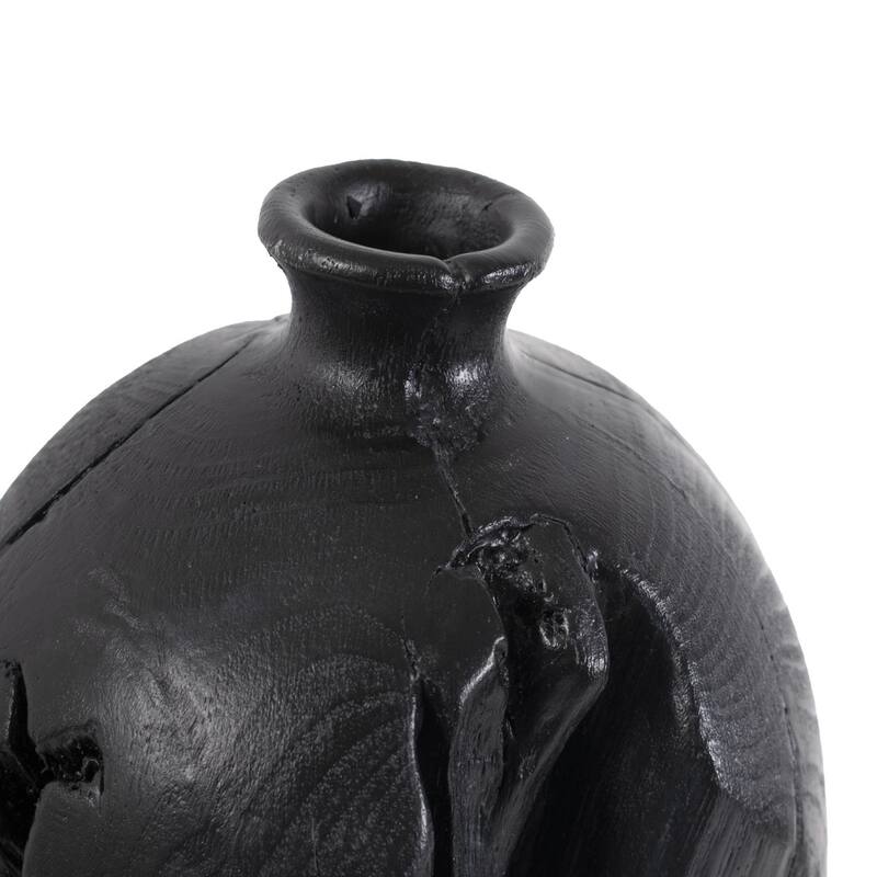 Haru Tall Vase in Black