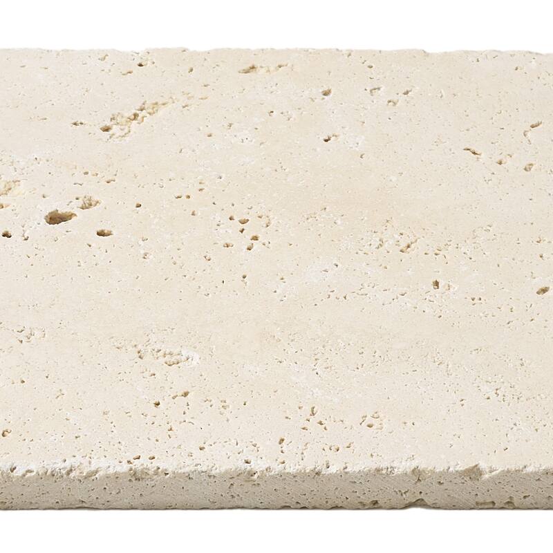 Ivory Travertine 6" x 6" Tumbled Tile
