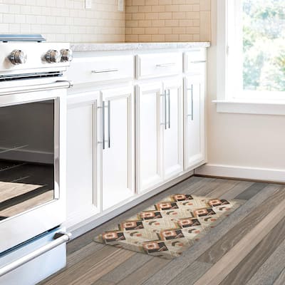 Laural Home Natural Lodge 20" x 30" Kitchen Mat - 20" x 30"