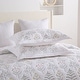 preview thumbnail 5 of 3, 3Pcs 100% Cotton Floral Quilted Bedspread Set