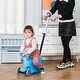 preview thumbnail 9 of 12, Kids 3-Wheel Scooter with Seat, Adjustable Handle, and Rear Brake for Safe Play