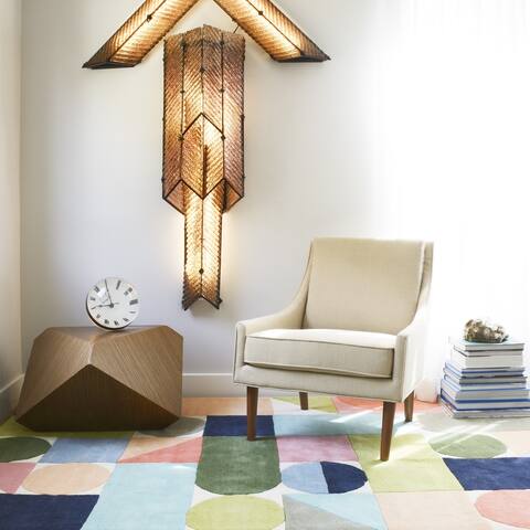 Novogratz by Momeni Delmar Wright Hand Tufted Wool Area Rug