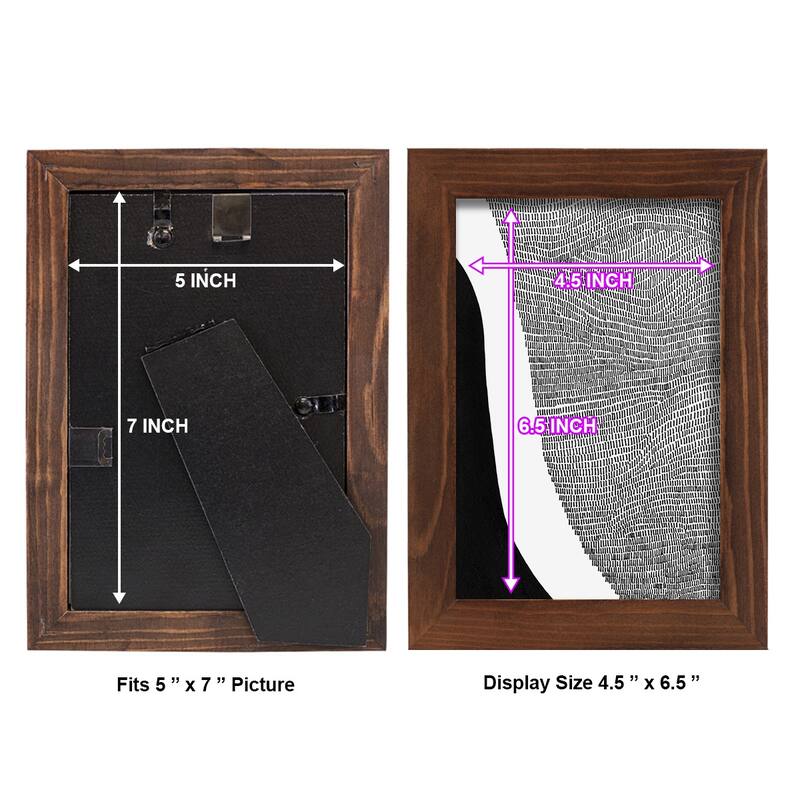 Black & White Abstract I -Framed Print w/glass-Cherry Red