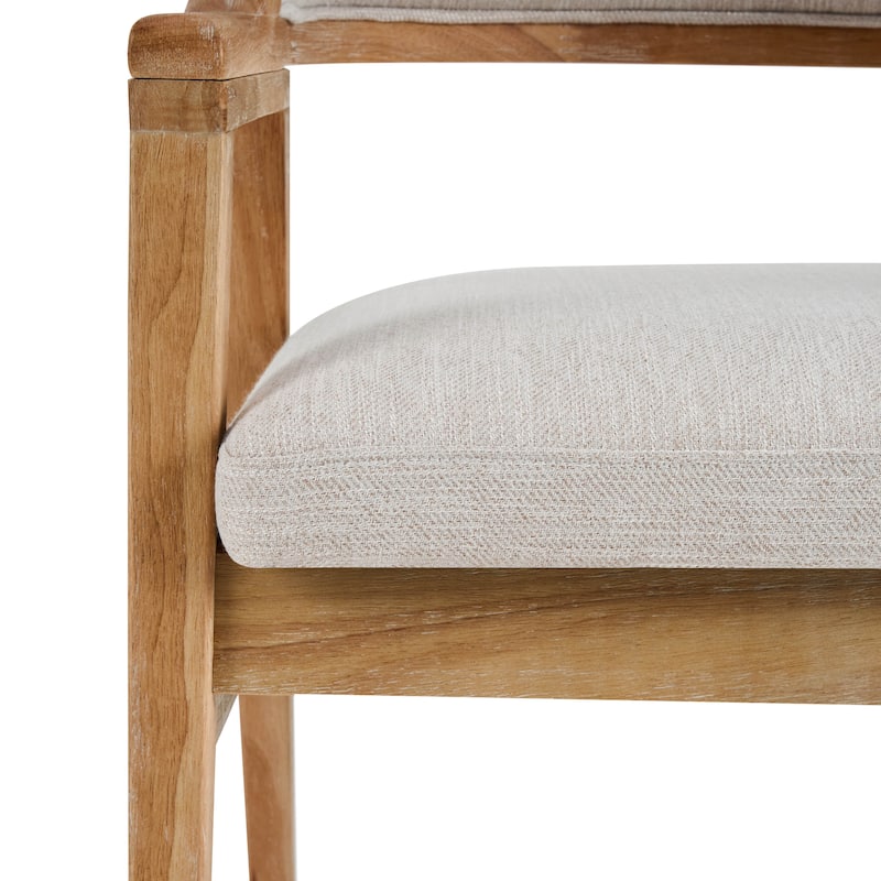 Christopher Knight Home - Harlowe Mid-Century Modern Upholstered Dining Chairs Set of 2 with Solid Ruberwood Legs