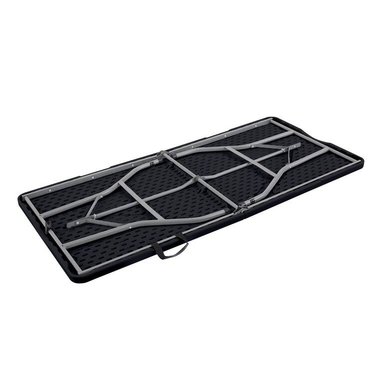 Folding Table Foldable Table Portable Collapsible Table Multipurpose Rectangular Resin Fold Up Table for Outdoor Camping