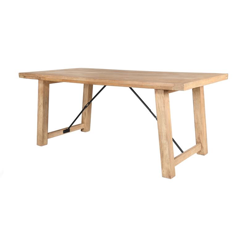 Farmhouse Elegant. Dining Table in Heirloom Finish. 72" X 36" x 30" - 72" X 36" x 30"