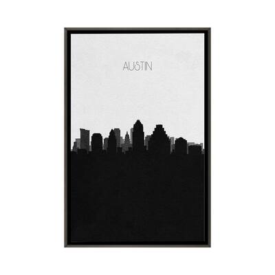 iCanvas "Austin, Texas City Skyline" by Ayse Deniz Akerman Framed