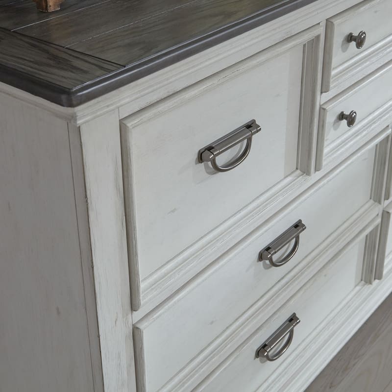 Liberty Furniture Allyson Park Panel Bed, Dresser & Mirror, Chest, Night Stand - Various Sizes