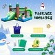 preview thumbnail 4 of 6, Costway 6-in-1 Winter Themed Snowman Inflatable Castle kids Jumping - 11 x 12.5 x 8ft (L x W x H)
