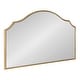 preview thumbnail 69 of 89, Kate and Laurel Leanna Framed Arch Wall Mirror 20x30 - Gold