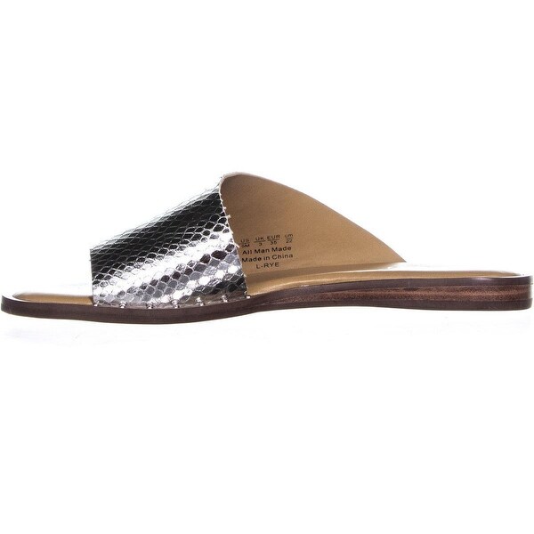 franco sarto rye slide flat sandals