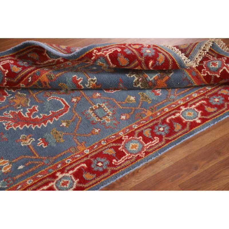 Heriz Serapi Indian Rug Handmade Wool Carpet - 3'11"x 5'10"