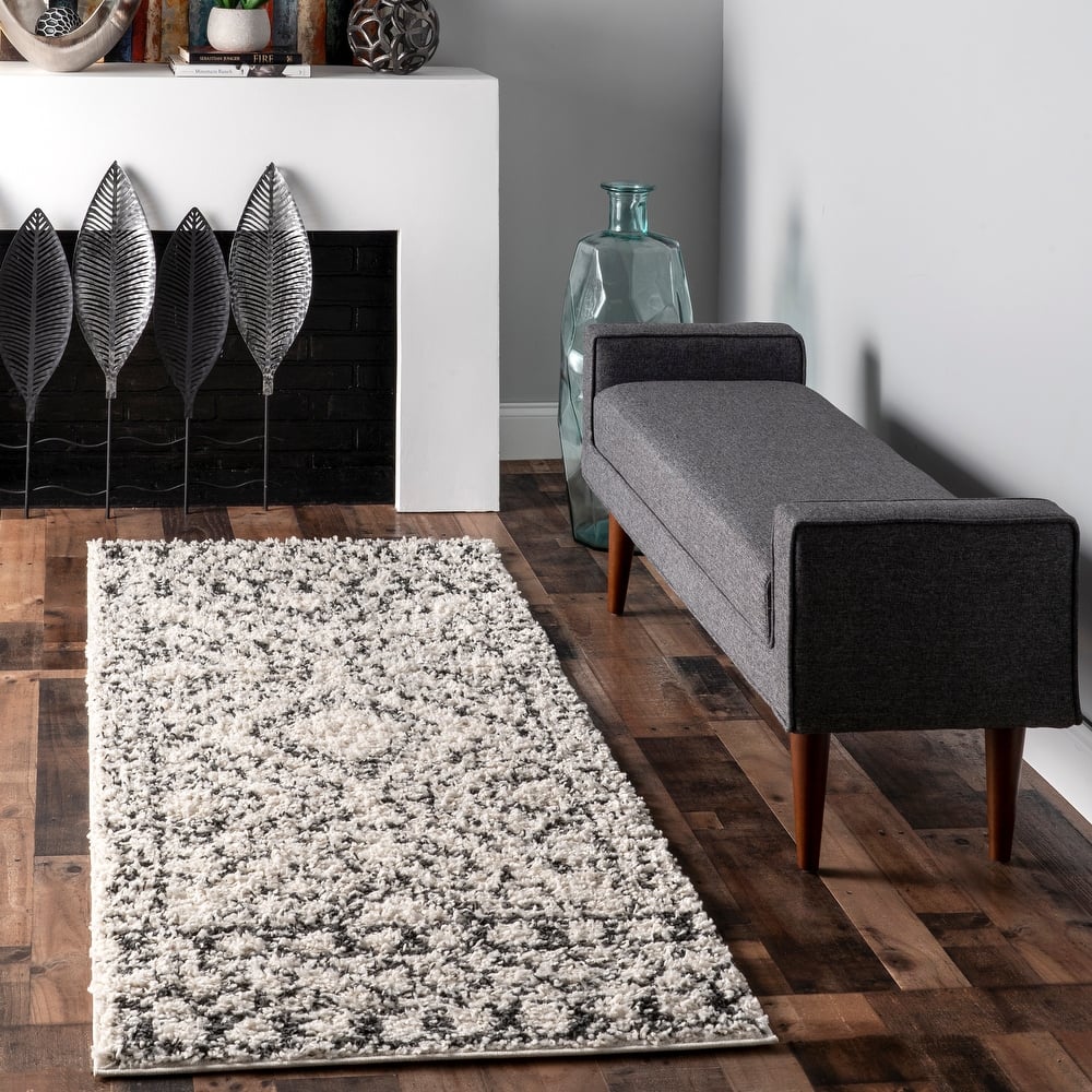 Nuloom Lacey Moroccan Geometric Shag Area Rug
