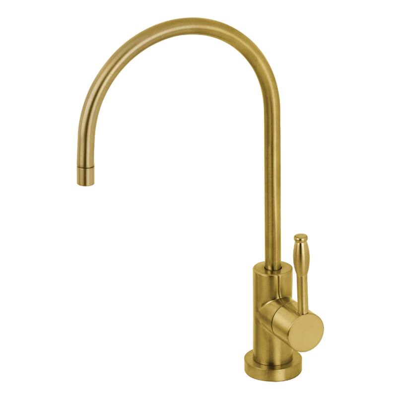 Kingston Brass Nustudio Single-Handle Cold Water Filtration Faucet - Brushed Brass