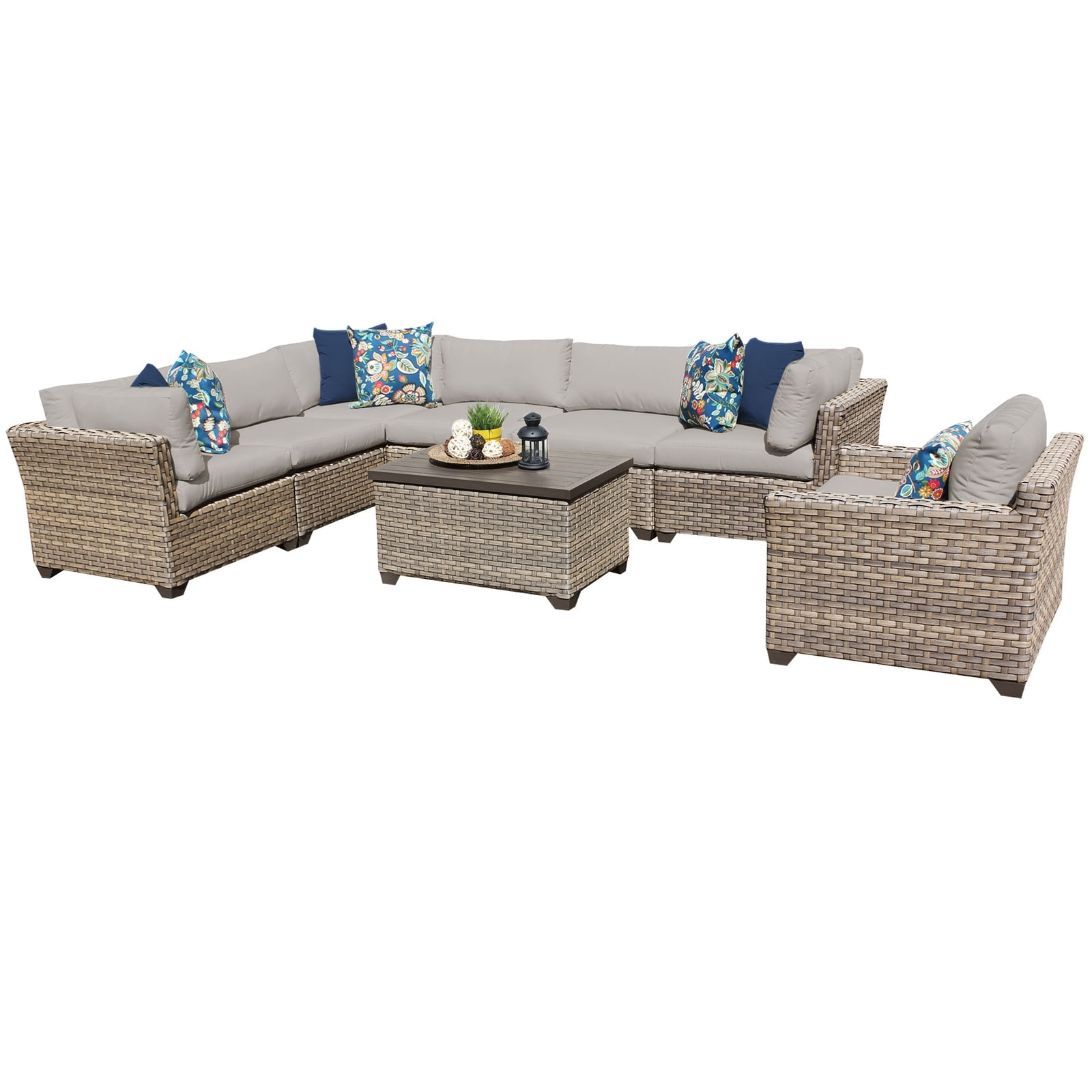 Monterey 8 piece sectional set with cushions discount