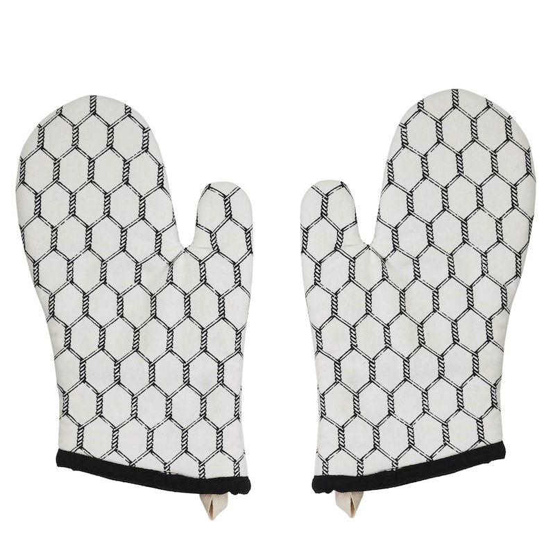 Down Home Oven Mitt Set of 2