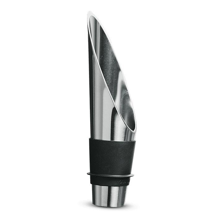 Rosendahl Grand Cru Pourer, Black/Steel - H: 3.1"