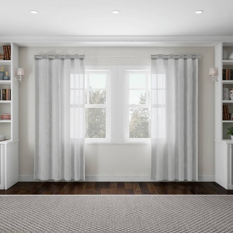 1-Inch Decorative End Cap Style Finial Curtain Rod by Lavish Home