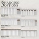 preview thumbnail 8 of 37, Cotton Blend Light Filtering Textured Back Tab/Rod Pocket Curtain Pair (Set of 2)