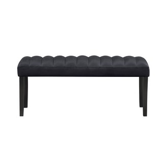 Global Furniture USA Black Bench - Bed Bath & Beyond - 39124566