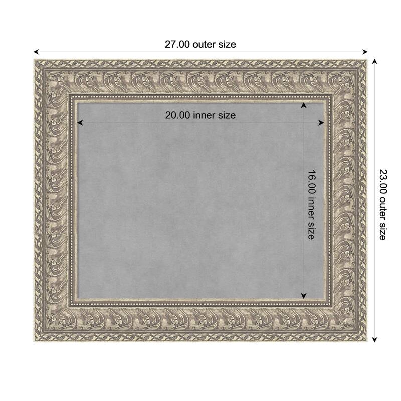 Amanti Art Sydney Silver Framed - 27 x 23 in