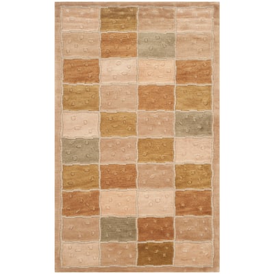 SAFAVIEH Couture Hand-knotted Tibetan Janice Modern Wool Rug