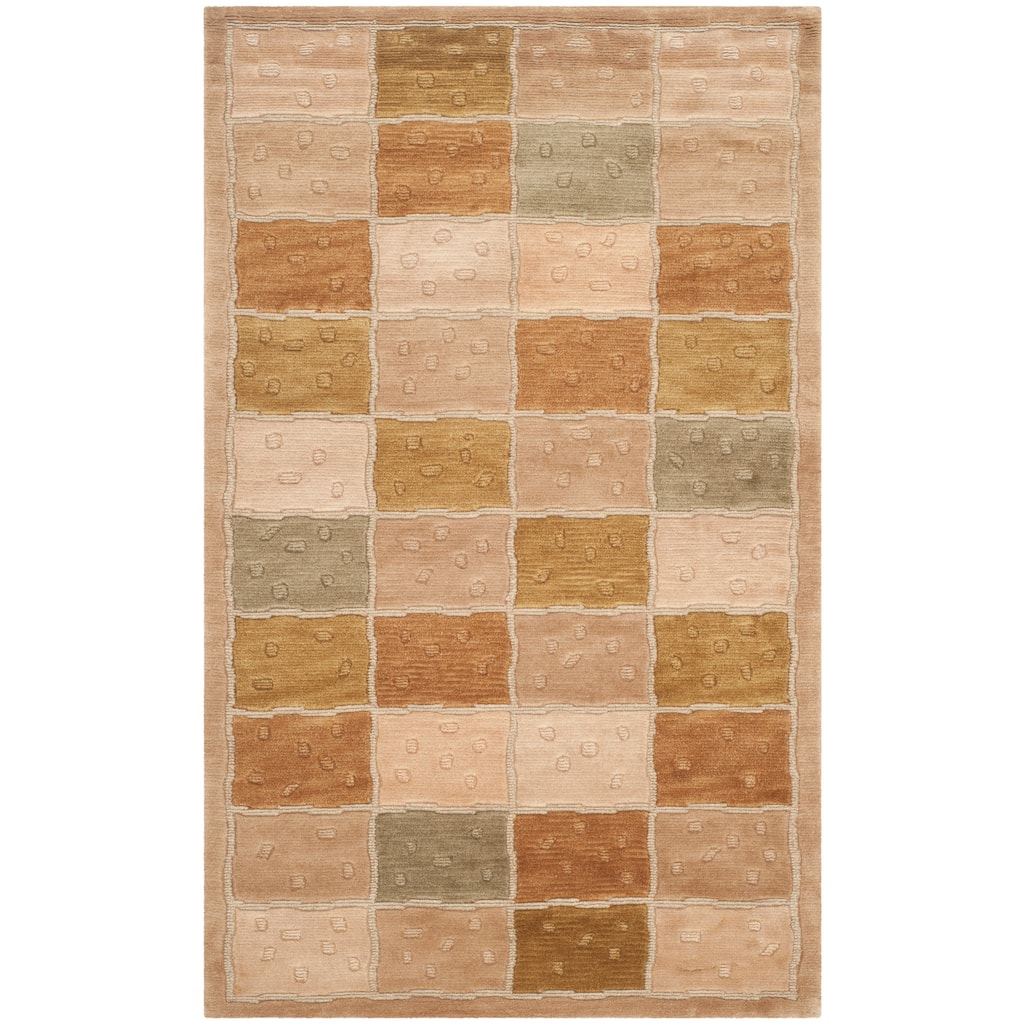 SAFAVIEH Couture Hand-knotted Tibetan Janice Modern Wool Rug