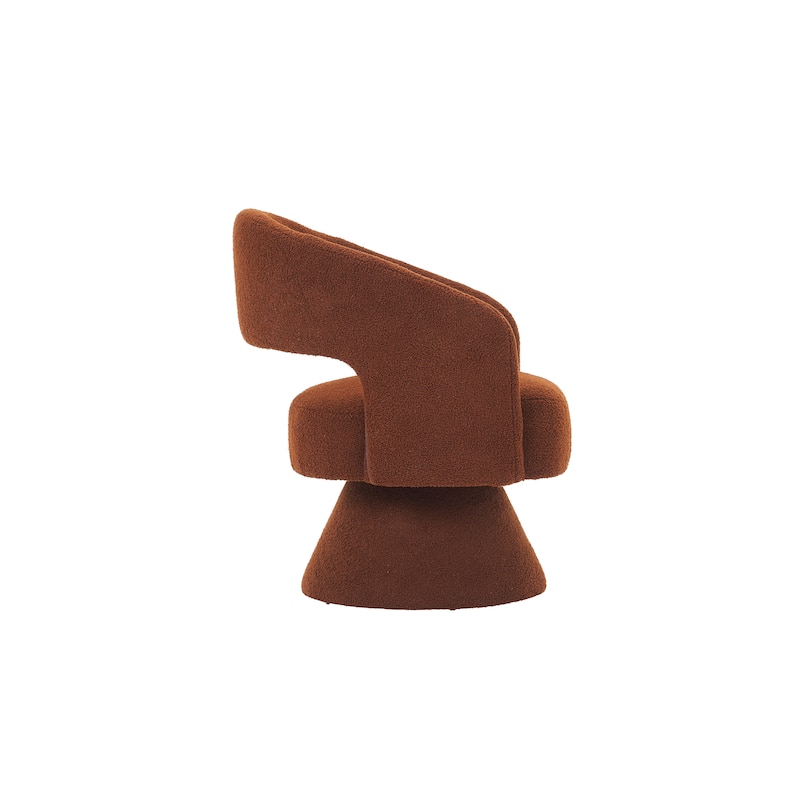 Swivel Accent Chair Armchair, Round Barrel Chair