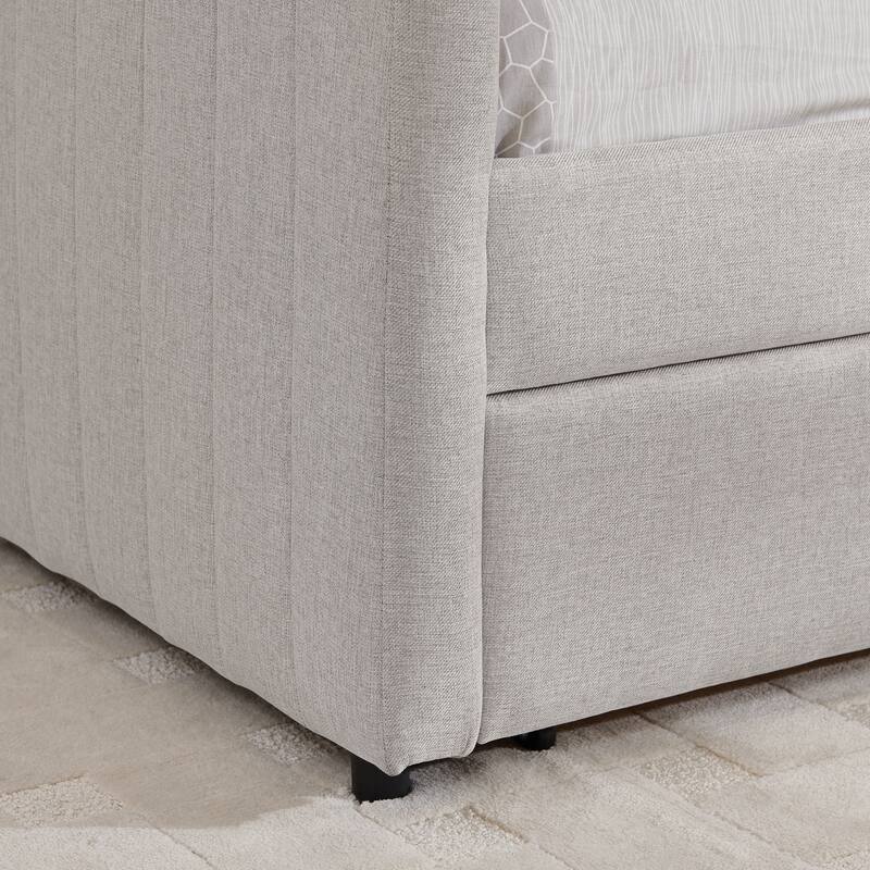 Queen Size Daybed with Two Drawers