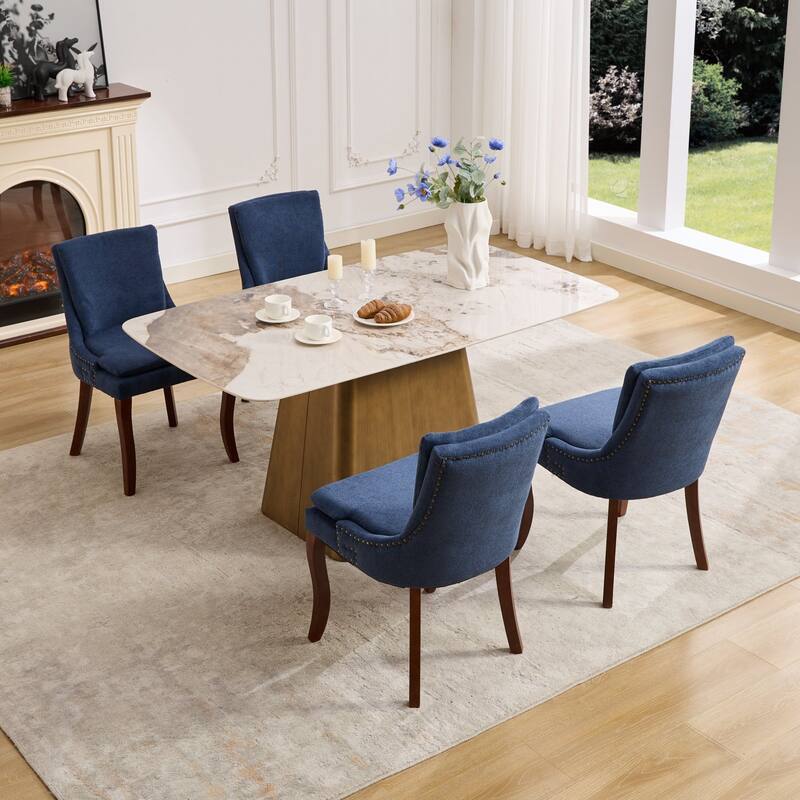 Modern Dining Chairs Set of 2, Accent Side Leisure Chairs