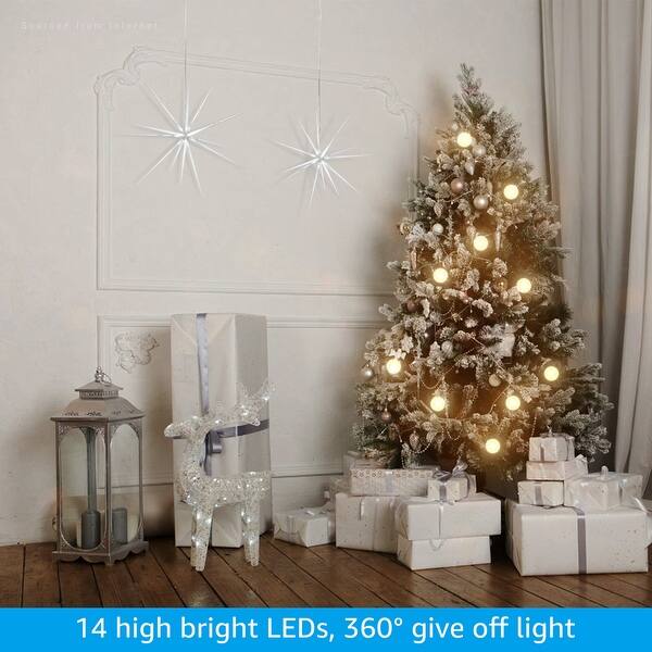 Hanging Firework LED Fairy String Light Christmas Party Decor Xmas 8Modes Remote Hanging Firework LED Fairy String Light Christmas Party Decor Xmas 8Modes Remote