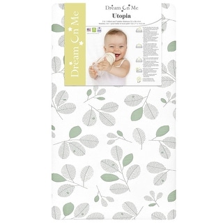 Dream On Me 2 in 1 Infant Crib and Toddler Bed Mattress