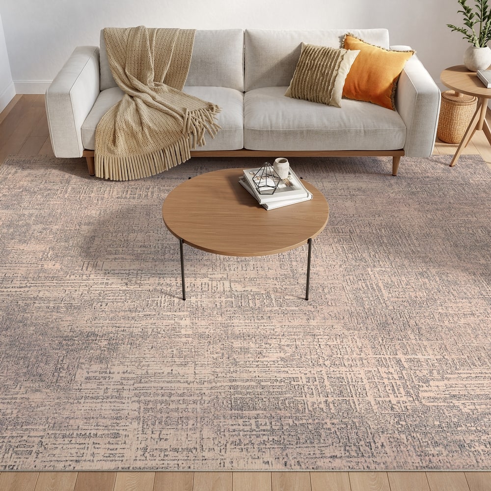 Nourison Botanical Washables Indoor only Abstract Area Rug