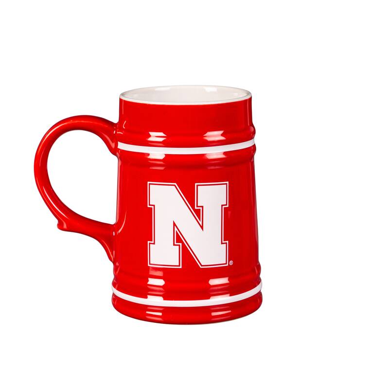 University of Nebraska 24 oz Ceramic Stein Mug
