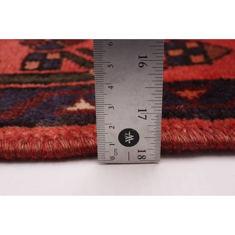 ECARPETGALLERY Hand-knotted Andelz Copper Wool Rug - 3'5 x 9'10
