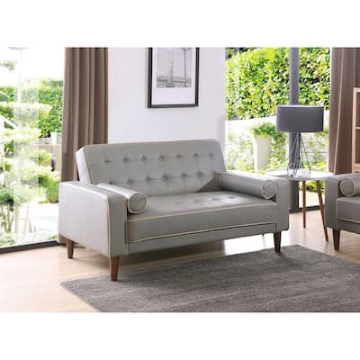 Andrews Faux Leather Loveseat Bed